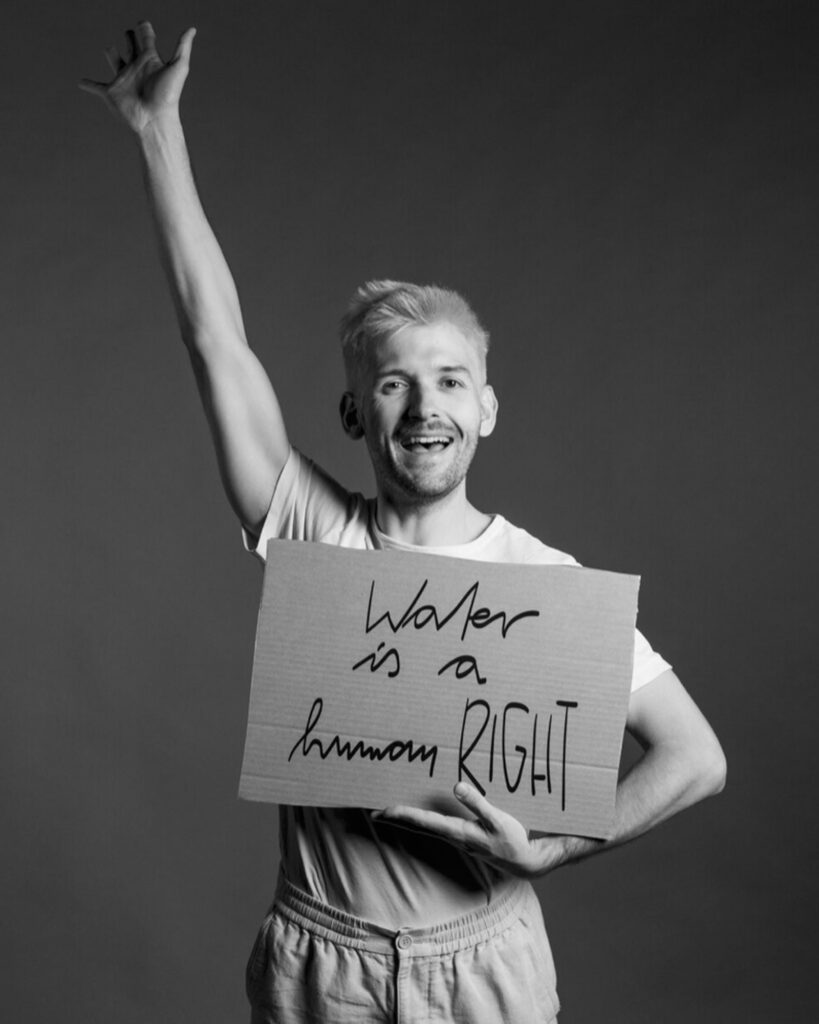 Water is a human RIGHT, Michael Buchinger